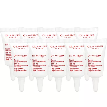 CLARINS 克蘭詩 新一代清透礦植物UV隔離露(3ml)*10#自然色