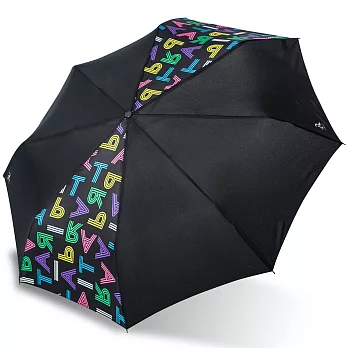 【rainstory】潮流文字抗UV省力加大自動傘