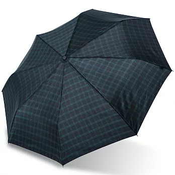 【rainstory】藍綠格紋抗UV省力加大自動傘