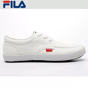 FILA男仕休閒帆布鞋-1-C104P-100-8純淨白