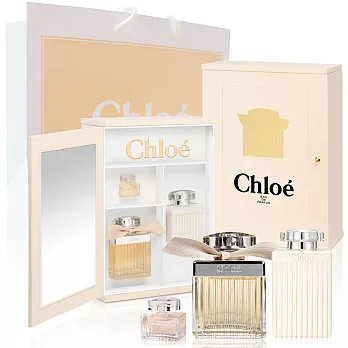 Chloe 2016 同名淡香精 春日限量禮盒 (淡香精75ml+體乳100ml+小香5ml)-贈Chloe紙袋