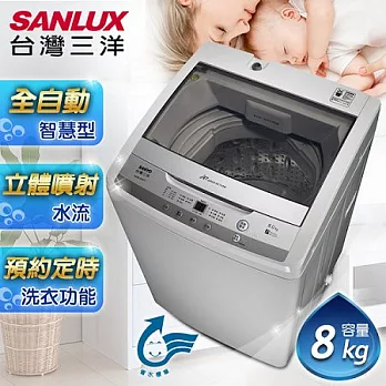 【SANLUX台灣三洋】媽媽樂8kg單槽洗衣機／ASW-95HTB