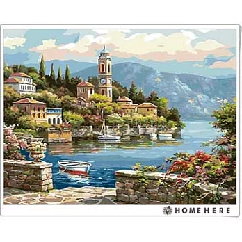 [HOMEHERE] DIY數字油畫/ 湖光山色