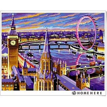 [HOMEHERE] DIY數字油畫/ 倫敦遊樂園