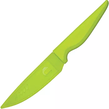 《KitchenCraft》削皮蔬果刀(綠10cm)
