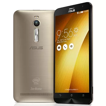 ASUS ZenFone 2 ZE551ML (4G+64G) 5.5吋 FHD 4G 全頻雙卡旗艦機(簡配/公司貨)金色