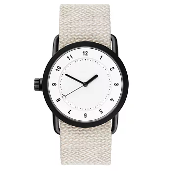 TID Watches No.1 White 白x淺灰/36mm