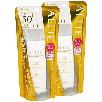 KANEBO佳麗寶 ALLIE EX UV高效防曬乳(輕透潤白型)N SPF50+.PA+++(25ml*2)