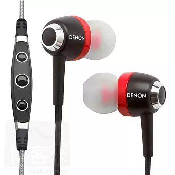 DENON AH-C100 紅色 iPod/iPhone/iPad耳機