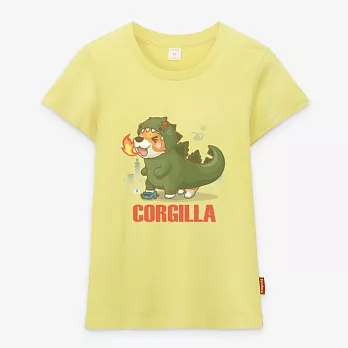 【Fandora】Monster Corgilla柯基拉-男女款-XS檸檬黃