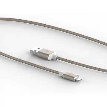 Griffin 5’ (1.5M) Lightning 雙向USB編織充電傳輸線-金色