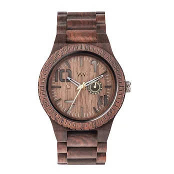 WEWOOD義大利時尚木頭腕錶OblivioChocolate