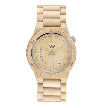 WEWOOD義大利時尚木頭腕錶Beige