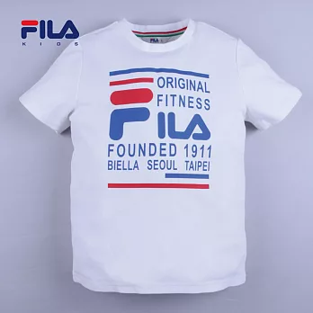 【FILA】FILA簡約涼感針織衫(白)135白