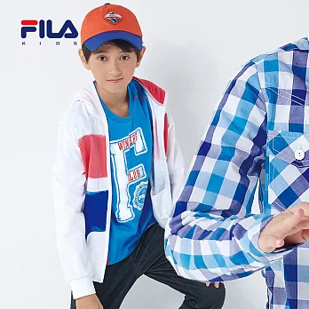 【FILA】FILA塗鴉連帽針織外套(白)135白