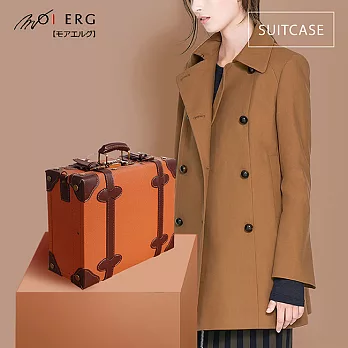 【MOIERG】Old Time迷戀舊時光combi suitcase (M-14吋) Camel