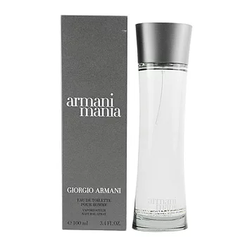 【GIORGIO ARMANI】MANIA 男性淡香水 100ml(TESTER)