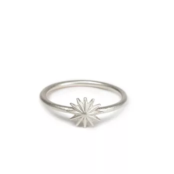 Dogeared 光芒星星銀色戒指 成就非凡 Starburst