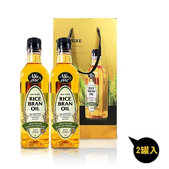 Alfa One 玄米油 禮盒組(1000ml/罐)