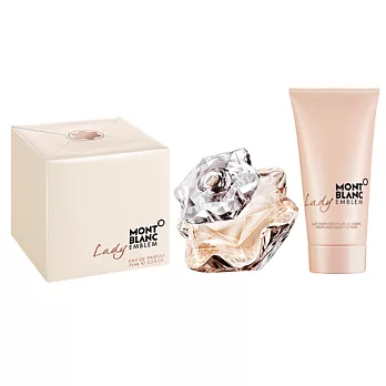 【Mont Blanc 萬寶龍】萬寶龍女性淡香精75ml(加贈身體乳150ml)