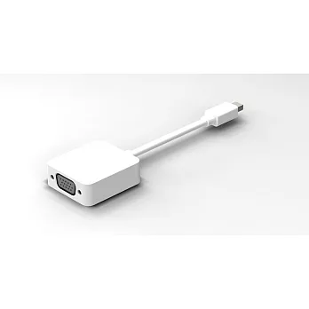 Noda濃情必達—Mini Displayport to VGA 轉接線 鋼琴烤漆小方形版