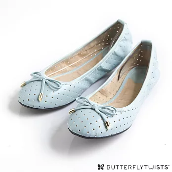 【BUTTERFLY TWISTS】GRACE可折疊扭轉芭蕾舞鞋5淡粉藍