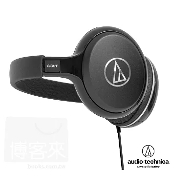 鐵三角 ATH-S600 黑色 質感鋁合金機殼 密閉性防滑耳罩 後掛式耳機