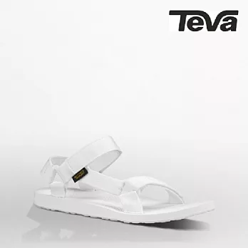 TEVA 男 ORIGINAL UNIVERSAL織帶涼鞋(亮白)US - 07