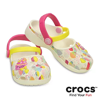 Crocs - 童 - 卡琳蛋糕杯小克駱格 -23白色