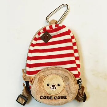 ──日本 COBE COBE 系列──紅白小背包COBE吊飾