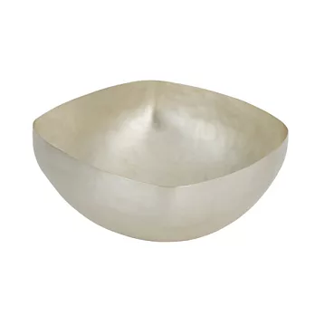 Tom Dixon Bash Square 手工黃銅鍍銀方形碗(大)