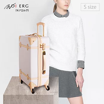 【MOIERG】Traveler下一站，海角天涯ABS YKK trunk (S-18吋) White