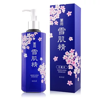 KOSE 高絲 雪肌精(500ml)-粉櫻限量版(按壓式壓頭)