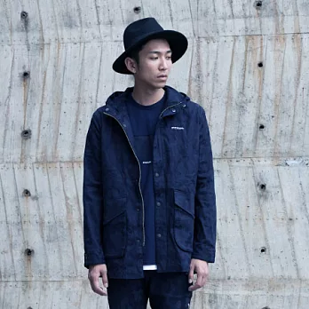 【DYC】Denim Camouflage - Parka jacket_S_藍色