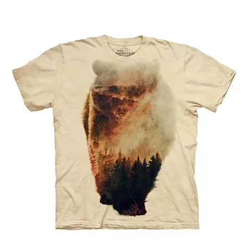 【摩達客】美國進口The Mountain 熊來了 純棉環保短袖T恤[現貨+預購]S大人版