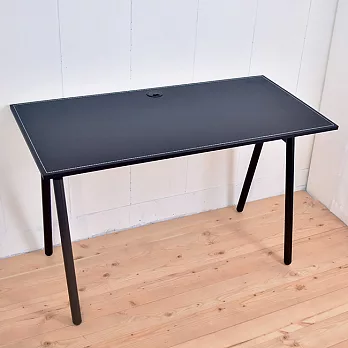 【凱堡】馬鞍工作桌電腦桌(附電線孔蓋) 桌子書桌