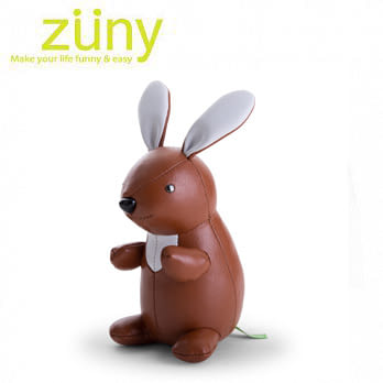 Zuny Classic-兔子造型擺飾紙鎮(黃褐色)
