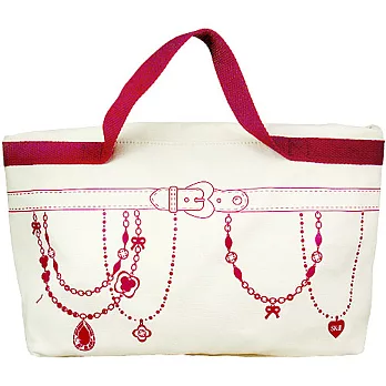 印花兩用購物袋