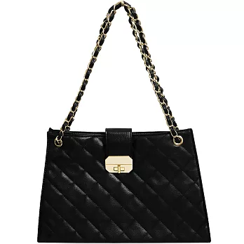 時尚菱格名媛肩背包