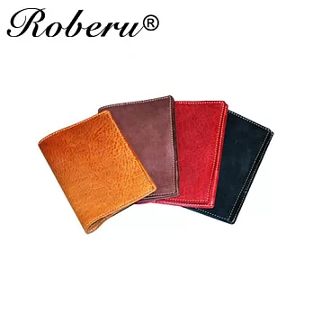 ROBERU 《日本手工》皮革書衣-原色