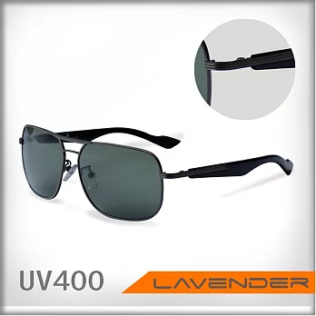 Lavender偏光片太陽眼鏡1420C1槍色