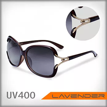 Lavender偏光片太陽眼鏡1467C73咖啡