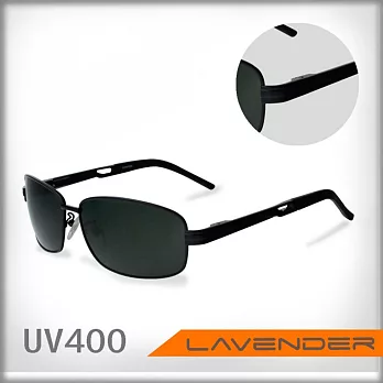 Lavender彈簧腳偏光片太陽眼鏡1415C2-黑