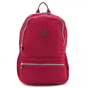 【COUNT DUCK】美系悠活輕量運動型後背包-CD-012-沉穩紅