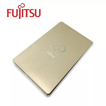 【Fujitsu】 2TB USB3.0 輕薄鋁合金行動硬碟(金色)