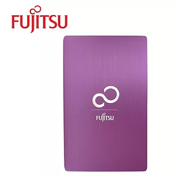 【Fujitsu】 2TB USB3.0 輕薄鋁合金行動硬碟(紫色)