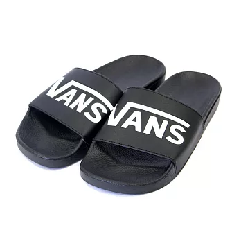 【U】VANS - Slide-On Black Slides 字母潮流拖鞋JPN24 - 黑色