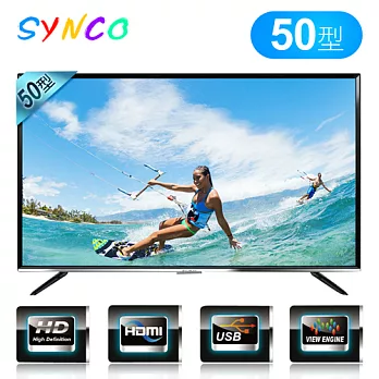 SYNCO 新格50吋LED液晶液晶顯示器 LT-50TA16A