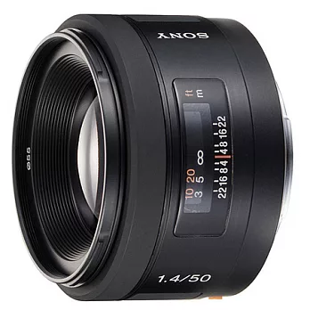 (平行輸入)SONY 50mm F1.4 (SAL50F14) 大光圈標準定焦鏡頭-送保護鏡(55mm)