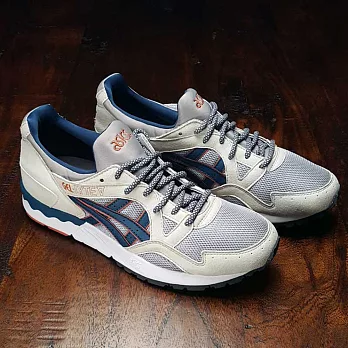 【GT Company】Asics GEL LYTE V 亞瑟士路跑慢跑鞋男段7.5灰白藍